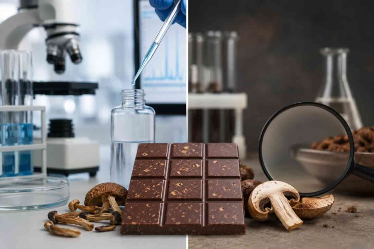 Lab Testing for Mushroom Chocolate